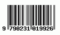 Barcode Ballade de la Glorieuse de Gloire, Sib ou Ut