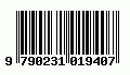 Barcode Menuet du Buf