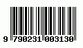 Barcode Ouverture de la Dame de Pique