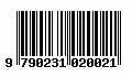 Barcode Two pieces in the shape of jazz