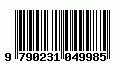 Barcode Un Clown Triste, Un Arlequin