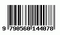 Code barre Espaces d'ombre pour flte et accordon