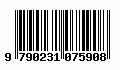 Code barre Trois Nostalgiques