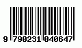 Codice a barre Ballade d'Alituba