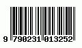 Codice a barre Prludes Pour Ma Ville