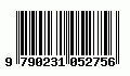 Cdigo de barras CAHIER DE MUSIQUE 12 PORTEES ET CARREAUX