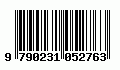 Cdigo de barras CAHIER DE MUSIQUE PETIT A5