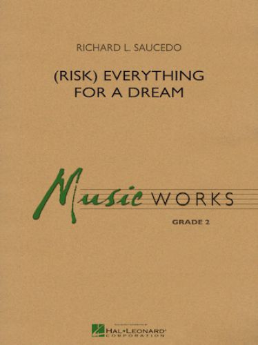 copertina (Risk) Everything for a Dream Hal Leonard