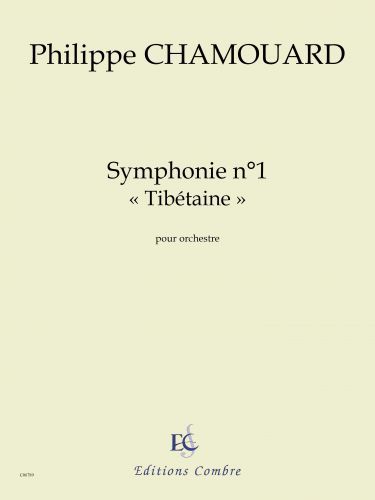 copertina "Symphonie n1 "Tibtaine" Combre