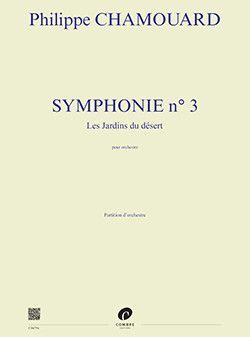 copertina "Symphonie n3 "Les Jardins du dsert" Combre