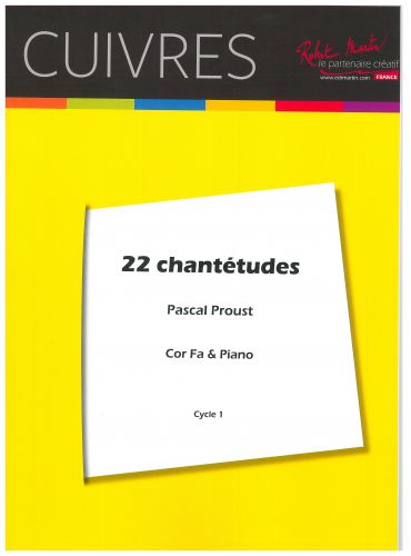 copertina 22 Chantetudes For Cor Robert Martin
