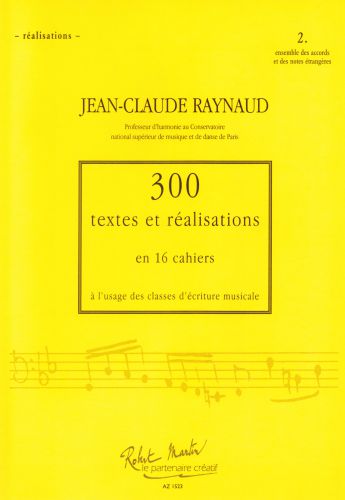 copertina 300 Textes et Realisations Cahier 2 et 2 Bis Robert Martin