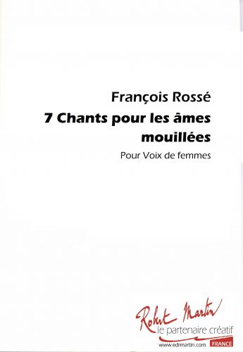 copertina 7 CHANTS POUR LES AMES MOUILLEES Robert Martin