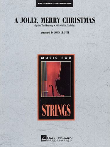 copertina A Jolly, Merry Christmas Hal Leonard
