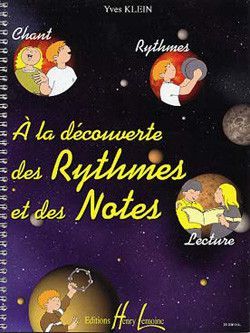 copertina A la dcouverte du rythmes et des notes Editions Henry Lemoine