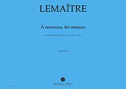 copertina A nouveau, les oiseaux Jobert