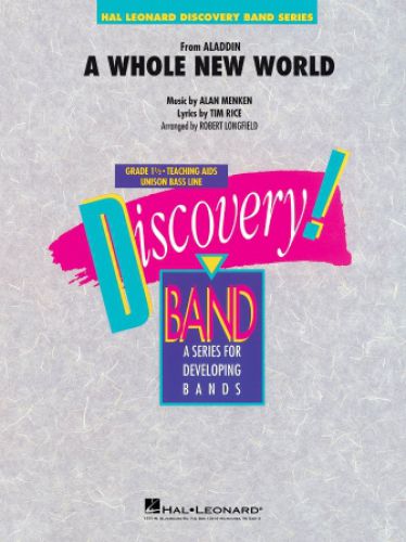 copertina A Whole New World Hal Leonard
