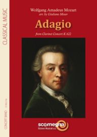 copertina Adagio For Clarinet Scomegna