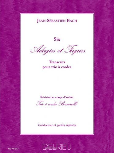 copertina Adagios et Fugues (6) Delrieu