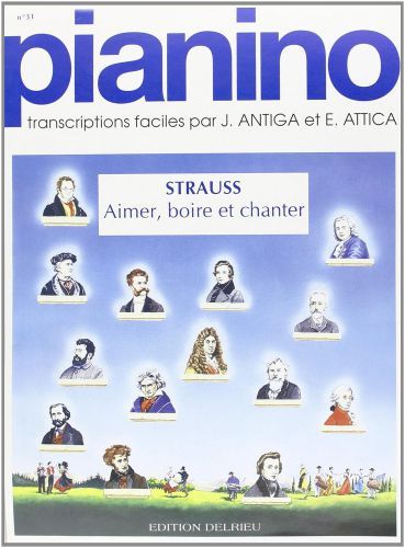 copertina Aimer, boire et chanter - Pianino 31 Delrieu