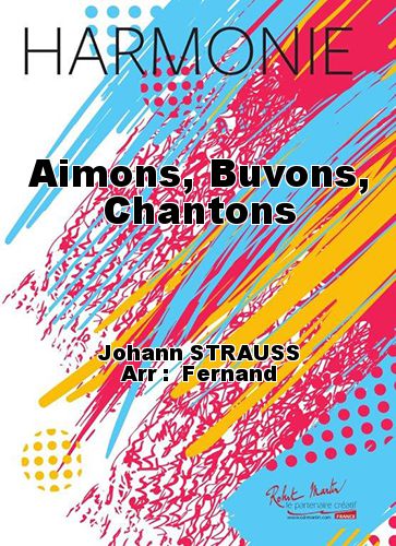 copertina Aimons, Buvons, Chantons Robert Martin