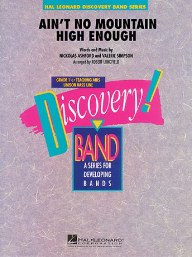 copertina Ain't no Mountain High Enough Hal Leonard