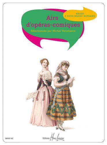 copertina Airs d'opéras comiques Editions Henry Lemoine