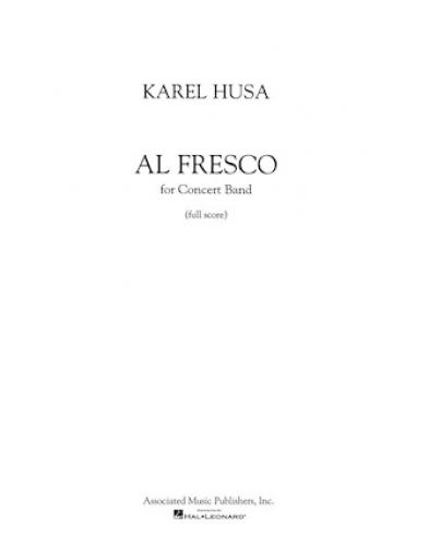 copertina Al Fresco Schirmer