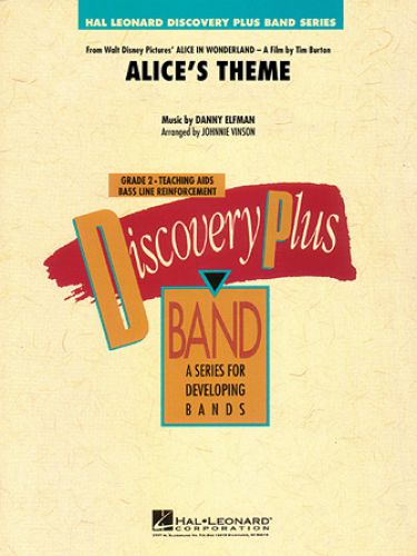 copertina Alice's Theme (from Alice in Wonderland) Hal Leonard