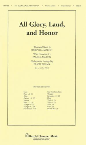 copertina All Glory, Laud and Honor Shawnee Press