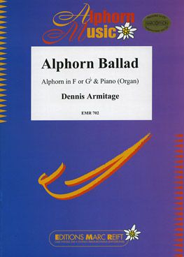 copertina Alphorn Ballad (Alphorn In F + Ges) Marc Reift