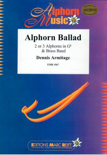 copertina Alphorn Ballad (Alphorns Ges) Marc Reift