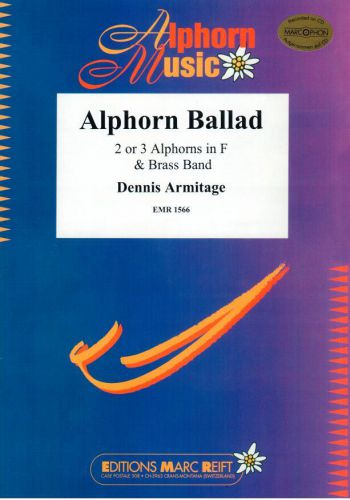 copertina Alphorn Ballad (Alphorns In F) Marc Reift