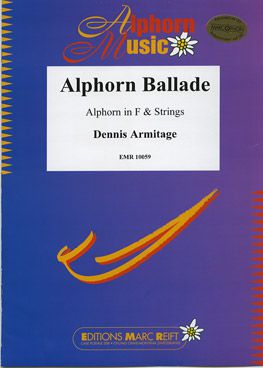 copertina Alphorn Ballad & Strings (Alphorn In F) Marc Reift