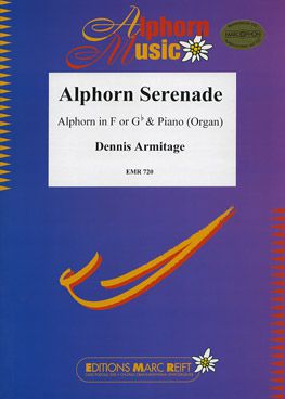 copertina Alphorn Serenade (Alphorn In F + Ges) Marc Reift