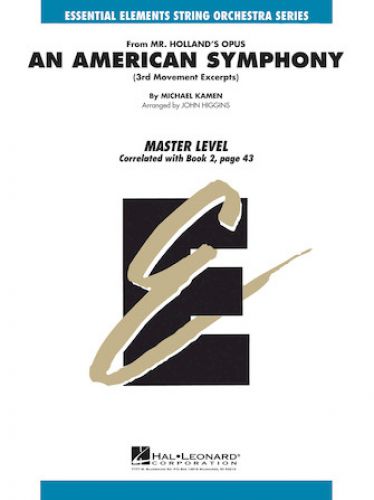 copertina An American Symphony 3rd Movement Excerpts Hal Leonard