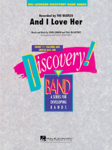 copertina And I Love Her Hal Leonard