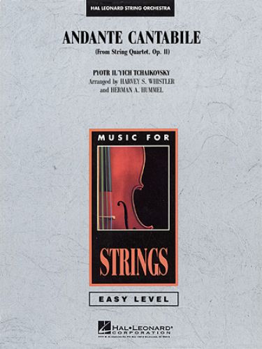 copertina Andante Cantabile (from String Quartet, Op. 11) Hal Leonard