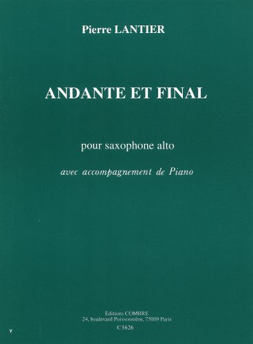 copertina Andante et final Combre
