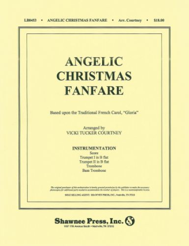 copertina Angelic Christmas Fanfare Shawnee Press