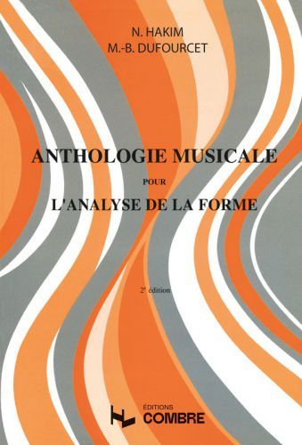 copertina Anthologie musicale pour l'analyse de la forme Combre