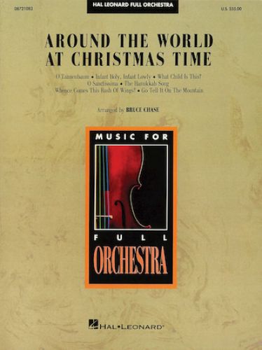 copertina Around the world at Christmas Time Hal Leonard