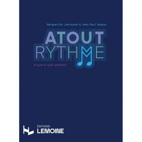 copertina Atout rythme - 3e cycle Editions Henry Lemoine