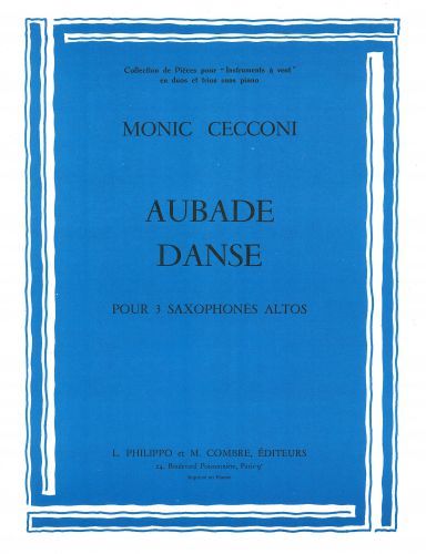 copertina Aubade - Danse Combre