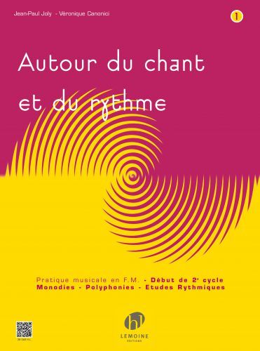 copertina Autour du chant et du rythme Vol.1 Editions Henry Lemoine