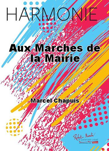 copertina Aux Marches de la Mairie Robert Martin