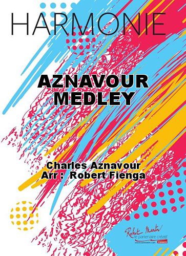 copertina AZNAVOUR MEDLEY Robert Martin