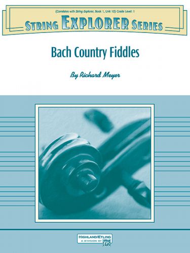copertina Bach Country Fiddles ALFRED