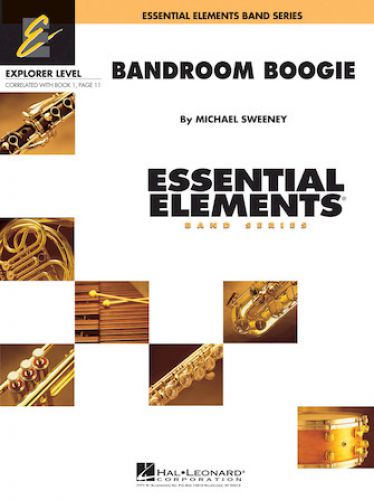 copertina Bandroom Boogie Hal Leonard