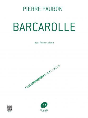 copertina Barcarolle Combre